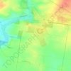 Topografische Karte Zuckerdorf Klein Wanzleben, Höhe, Relief