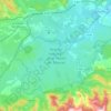 Topografische Karte Réserve naturelle de la Plaine des Maures, Höhe, Relief