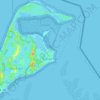 Topografische Karte List auf Sylt, Höhe, Relief