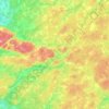 Topografische Karte Örkelljunga kommun, Höhe, Relief