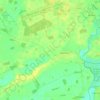 Topografische Karte Wheldrake, Höhe, Relief