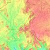 Topografische Karte Bannerghatta National Park, Höhe, Relief