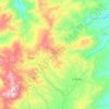 Topografische Karte Olopa, Höhe, Relief