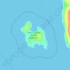 Topografische Karte Jones Island, Höhe, Relief