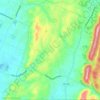 Topografische Karte East Brainerd, Höhe, Relief