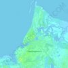 Topografische Karte Северодвинск, Höhe, Relief
