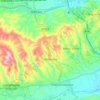 Topografische Karte Notaresco, Höhe, Relief