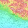 Topografische Karte Nainital, Höhe, Relief