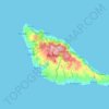 Topografische Karte Futuna, Höhe, Relief