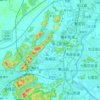 Topografische Karte 秀峰区, Höhe, Relief