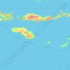 Topografische Karte Savu Sea Maritime National Park, Höhe, Relief