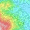 Topografische Karte Ligist, Höhe, Relief