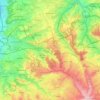 Topografische Karte Vuren, Höhe, Relief