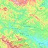 Topografische Karte Tương Dương, Höhe, Relief