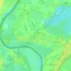 Topografische Karte Ohé en Laak, Höhe, Relief