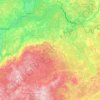 Topografische Karte Smiltenes novads, Höhe, Relief