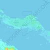 Topografische Karte Cayo Coco, Höhe, Relief