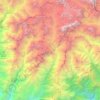 Topografische Karte Chheskam, Höhe, Relief