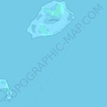Topografische Karte Kuriat, Höhe, Relief