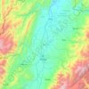Topografische Karte Neiva, Höhe, Relief