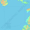 Topografische Karte Golfo de Penas, Höhe, Relief