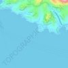 Topografische Karte Green Cay, Höhe, Relief