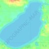 Topografische Karte Lake Poinsett, Höhe, Relief
