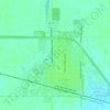 Topografische Karte Groton City Limit, Höhe, Relief