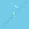 Topografische Karte Tigabon Island, Höhe, Relief