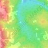 Topografische Karte Southwest Mabou River, Höhe, Relief