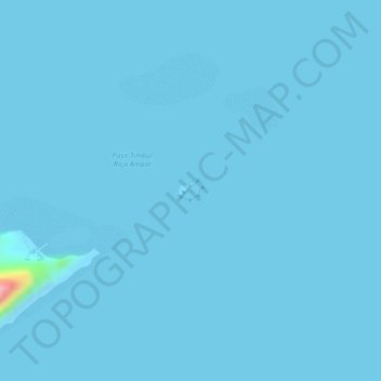 Topografische Karte Koh, Höhe, Relief