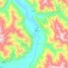Topografische Karte Zanskar, Höhe, Relief
