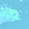 Topografische Karte Banacon Island, Höhe, Relief