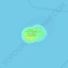Topografische Karte Aliguay Island, Höhe, Relief