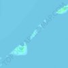 Topografische Karte Talungan Island, Höhe, Relief