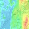 Topografische Karte Yarmouth, Höhe, Relief