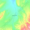 Topografische Karte Терек, Höhe, Relief
