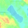 Topografische Karte Blue Lake, Höhe, Relief