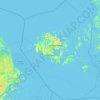 Topografische Karte Åland, Höhe, Relief