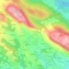 Topografische Karte Cos, Reliefkarte, Höhenkarte