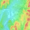 Topografische Karte Vic-le-Fesq, Reliefkarte, Höhenkarte