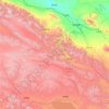 Topografische Karte 祁连县, Höhe, Relief