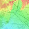Topografische Karte Gallarate, Reliefkarte, Höhenkarte