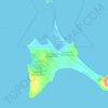 Topografische Karte Formentera, Höhe, Relief