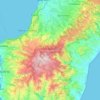 Topografische Karte Parco nazionale dell'Aspromonte, Reliefkarte, Höhenkarte