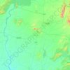 Topografische Karte Idar Taluka, Höhe, Relief