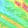 Topografische Karte Cazaux, Reliefkarte, Höhenkarte